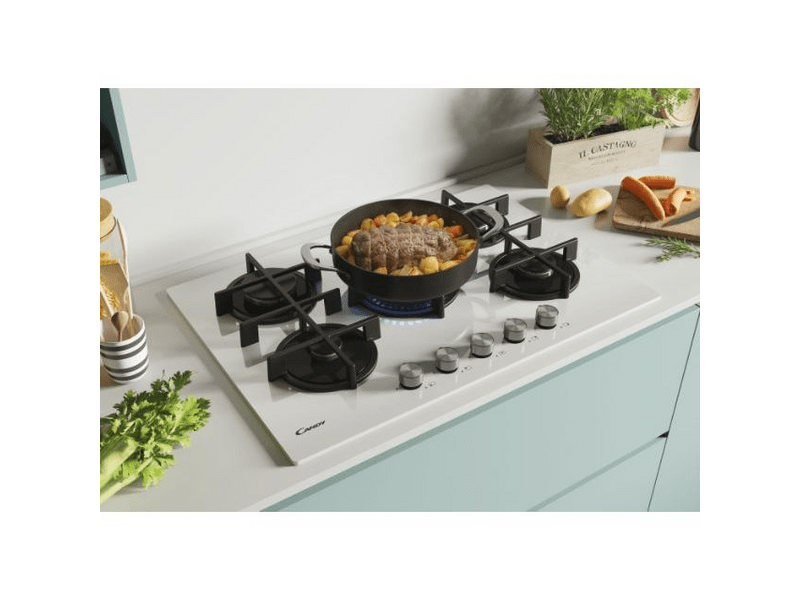 Candy CVG74WPW Gáz főzőlap