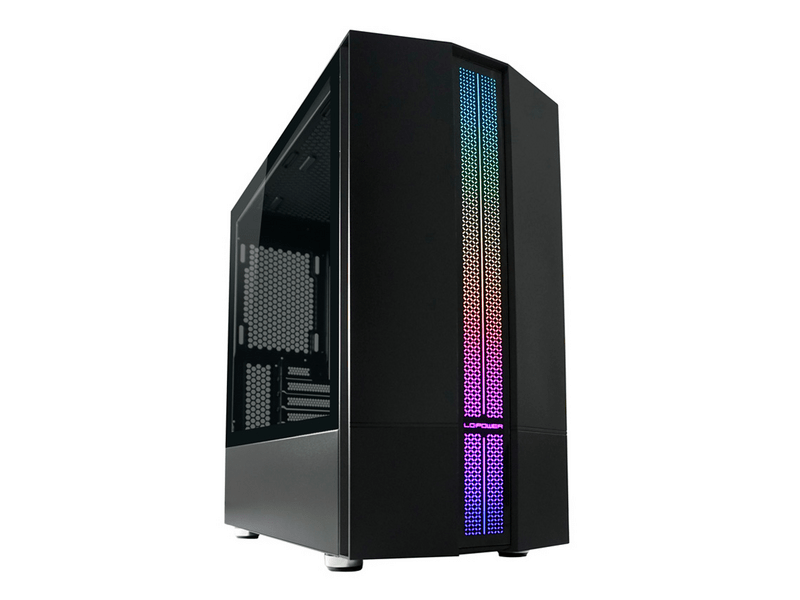 LC Power mITX/mATX - LC-711MB-ON Nightbreak_X Számítógépház