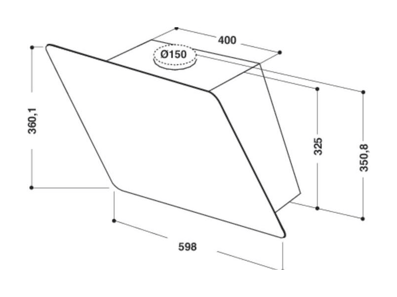 WHIRLPOOL AKR 037 G BL Fali páraelszívó