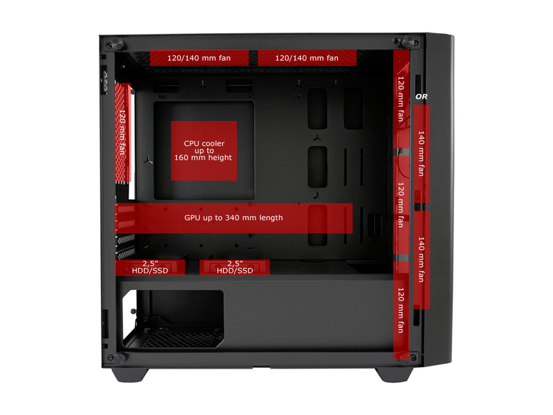 LC Power LC-705MB-ON Soul Blades X Számítógépház