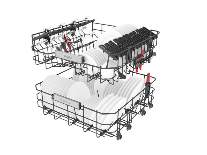 Whirlpool WIP 4T133 PFE Beépíthető integrált mosogatógép