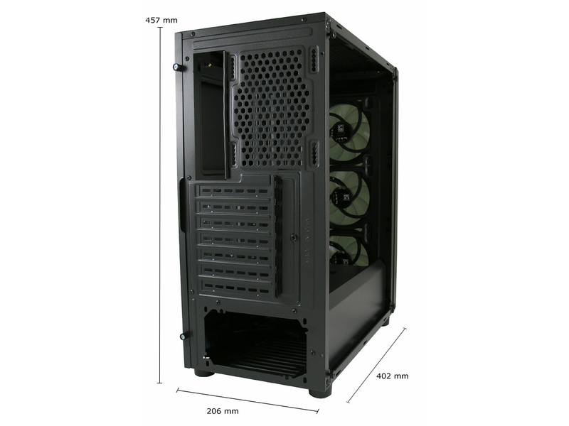 LC Power LC-995B-ON Light Box Számítógépház