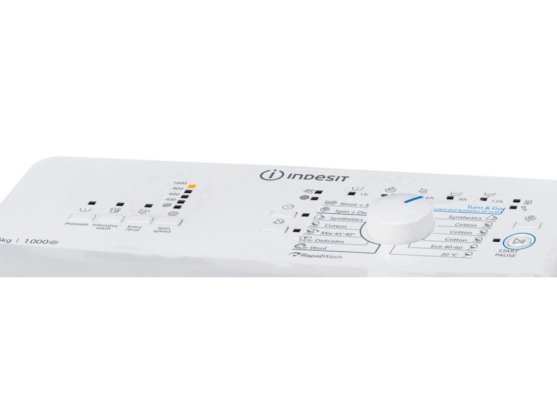 Indesit BTW L60300 EE/N Felültöltős mosógép