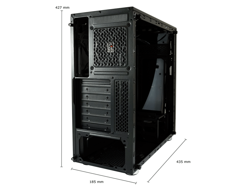 LC Power LC-710B-ON Gold Miner X Számítógépház