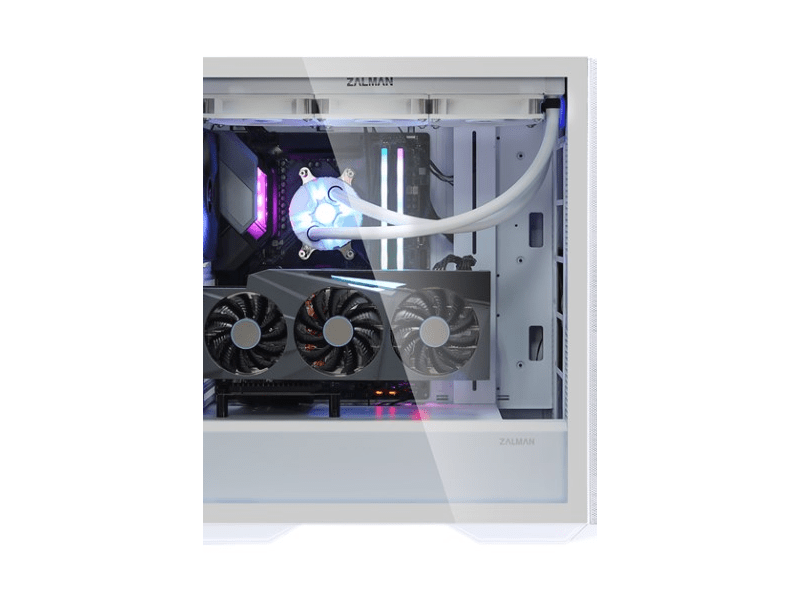 Zalman Z3 Iceberg Számítógépház, fehér