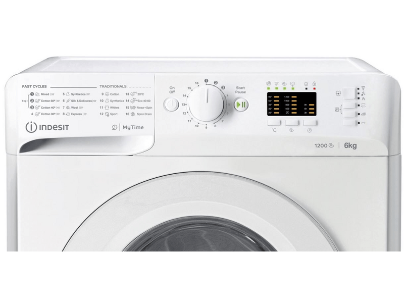 Indesit MTWSA 61252 W EE Elöltöltős mosógép