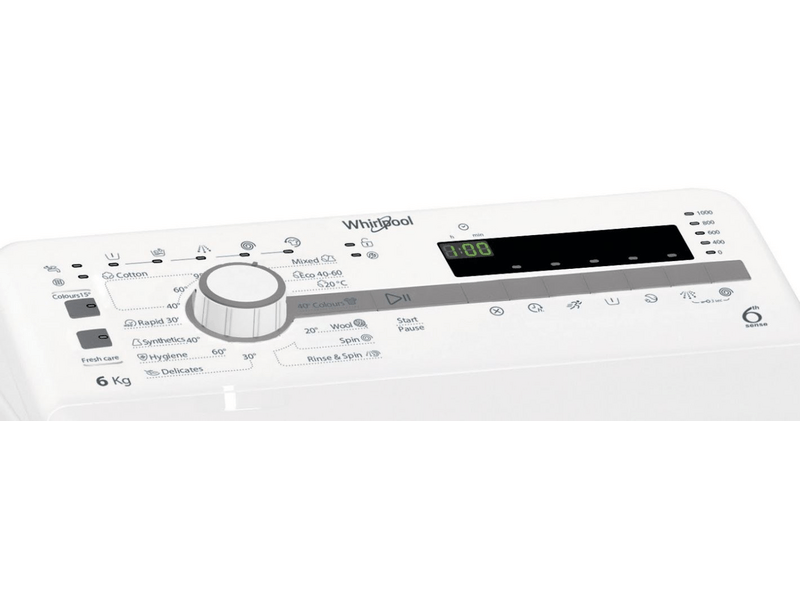 Whirlpool TDLR 6030S EU/N Felültöltős mosógép