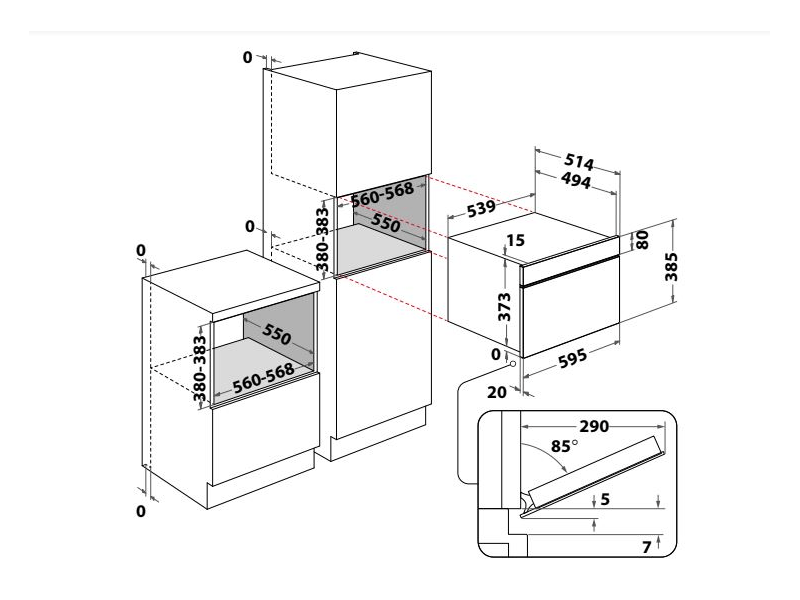 Whirlpool AMW 730/SD Beépíthető mikrohullámú sütő, szatén-ezüst