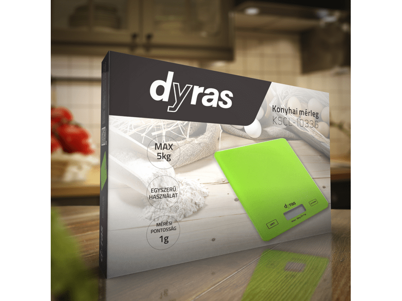 Dyras KSCL-1033G Konyhai mérleg