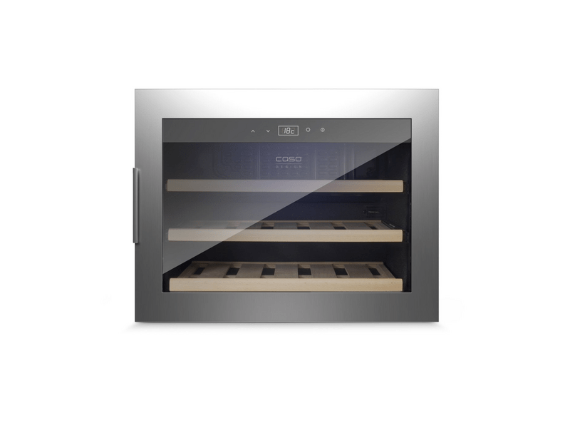 Caso WineSafe 18EB Borhűtő, Inox