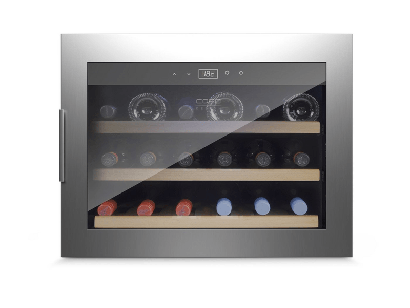 Caso WineSafe 18EB Borhűtő, Inox
