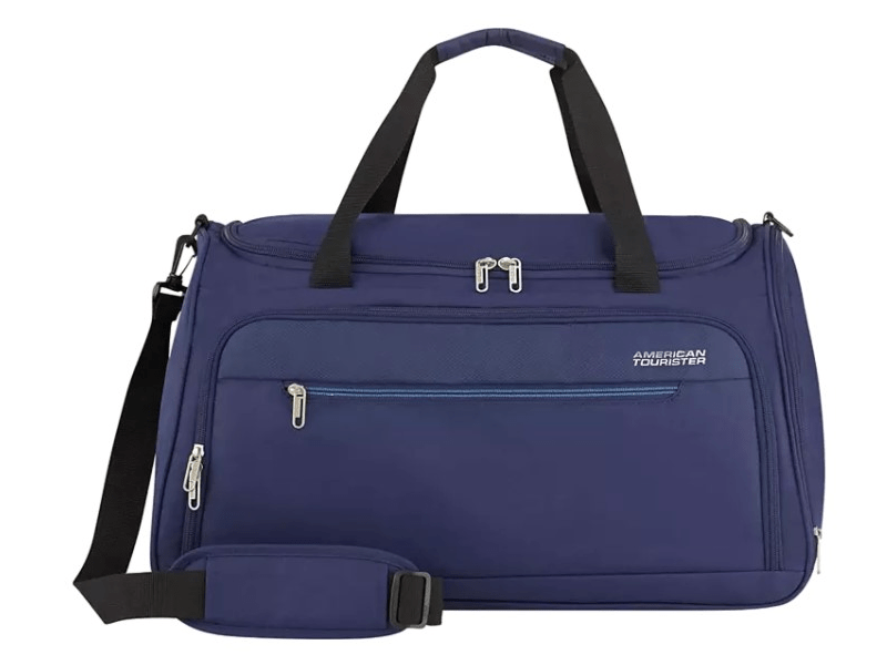American Tourister Heat Wave duffle Utazótáska, 55/22, tengerészkék ( 130671-6636 )