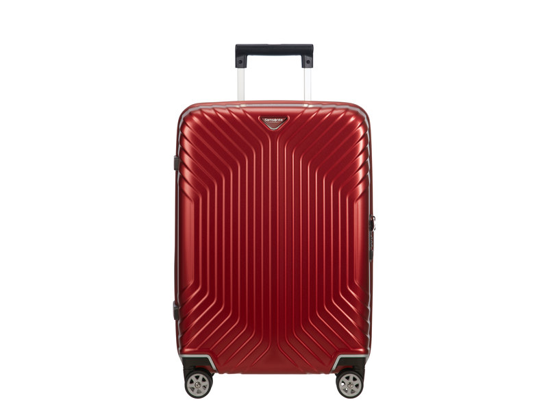 Samsonite Tunes Spinner 55/20 Gurulós bőrönd, vörös (75231-5347)