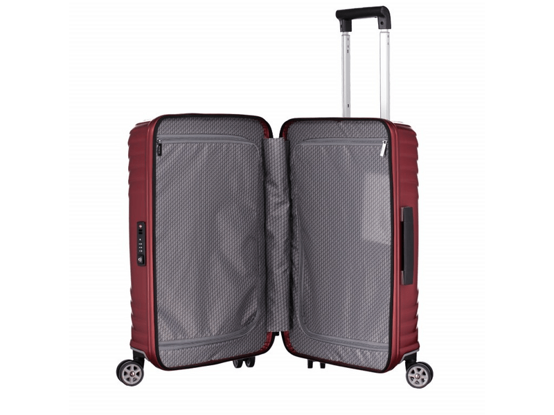 Samsonite Tunes Spinner 55/20 Gurulós bőrönd, vörös (75231-5347)