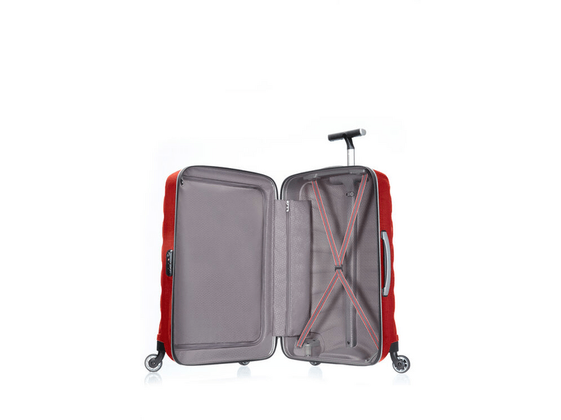 Samsonite Firelite Spinner 81/30 Gurulós bőrönd, Chili piros (77562-1198)