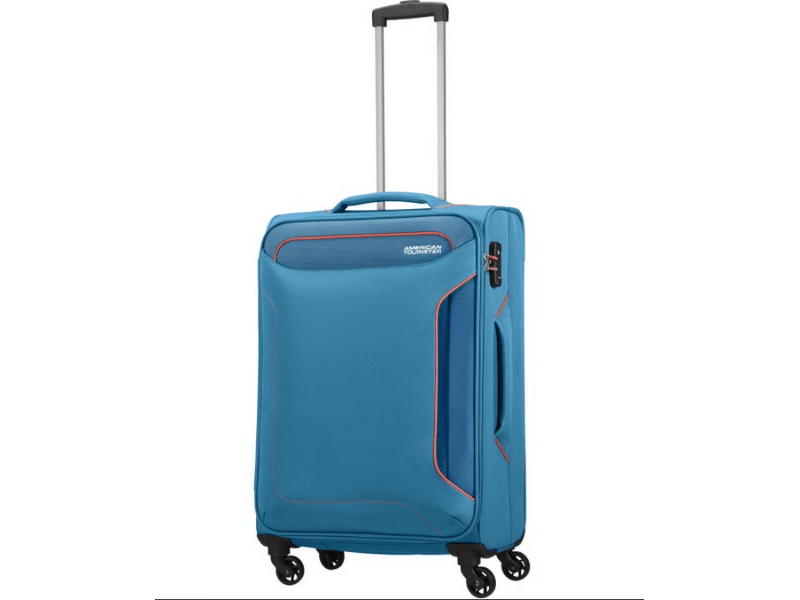 American Tourister Holiday Heat Spinner 67/24 TSA Bőrönd, Farmerkék
