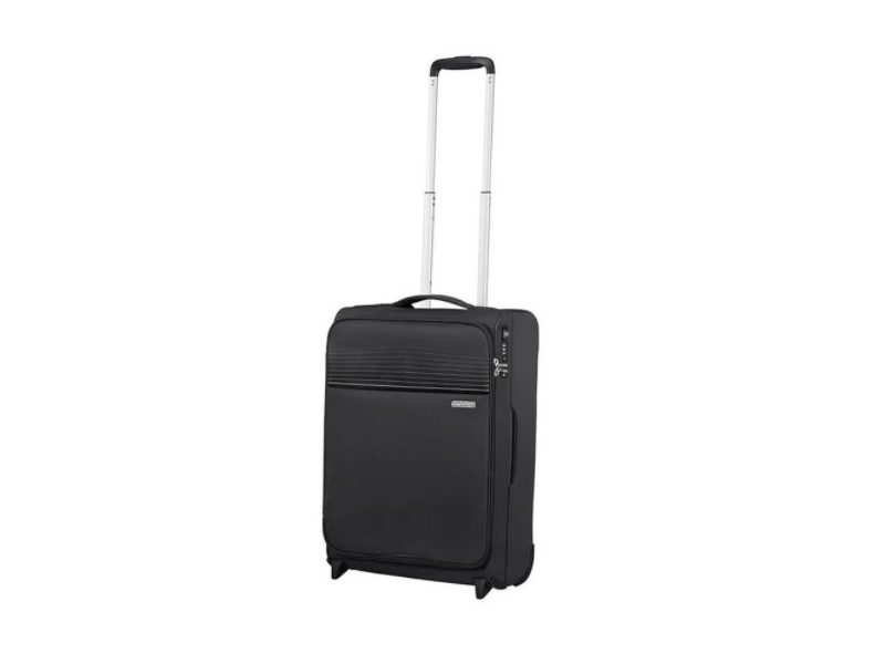 American Tourister Lite Ray Upright 55/20 TSA Kézipoggyász, Fekete