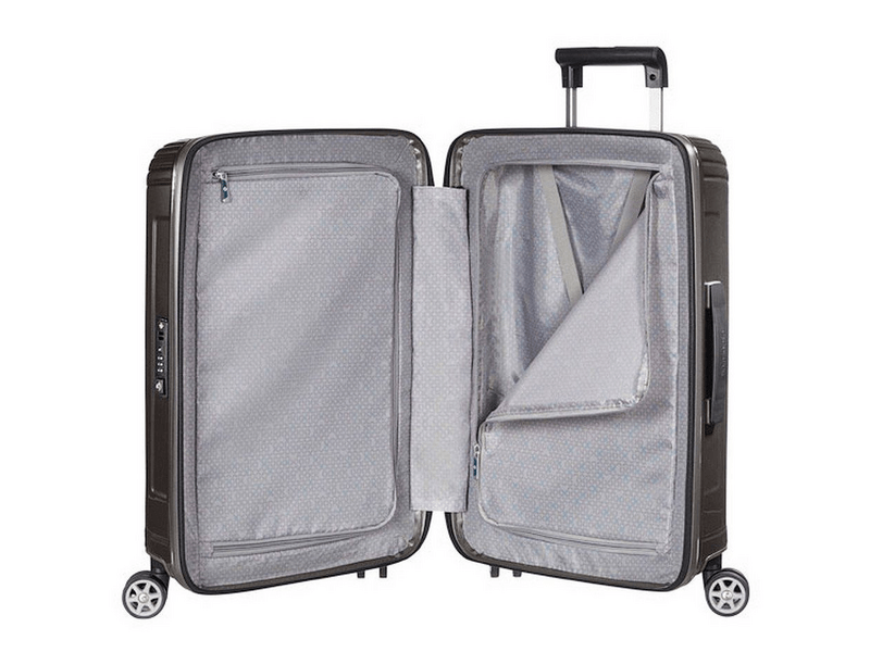 Samsonite Neopulse Spinner 55/20 Gurulós bőrönd, Fekete (65752-2368)