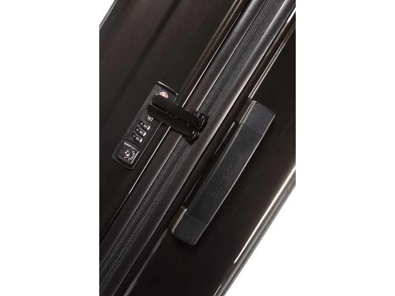 Samsonite Neopulse Spinner 55/20 Gurulós bőrönd, Fekete (65752-2368)