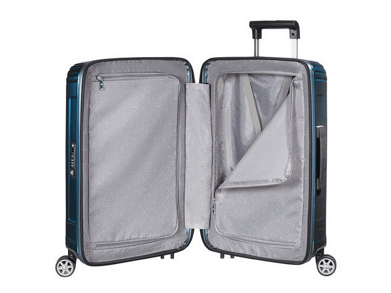 Samsonite Neopulse Spinner 55/23 Gurulós bőrönd, Kék (105646-1541)