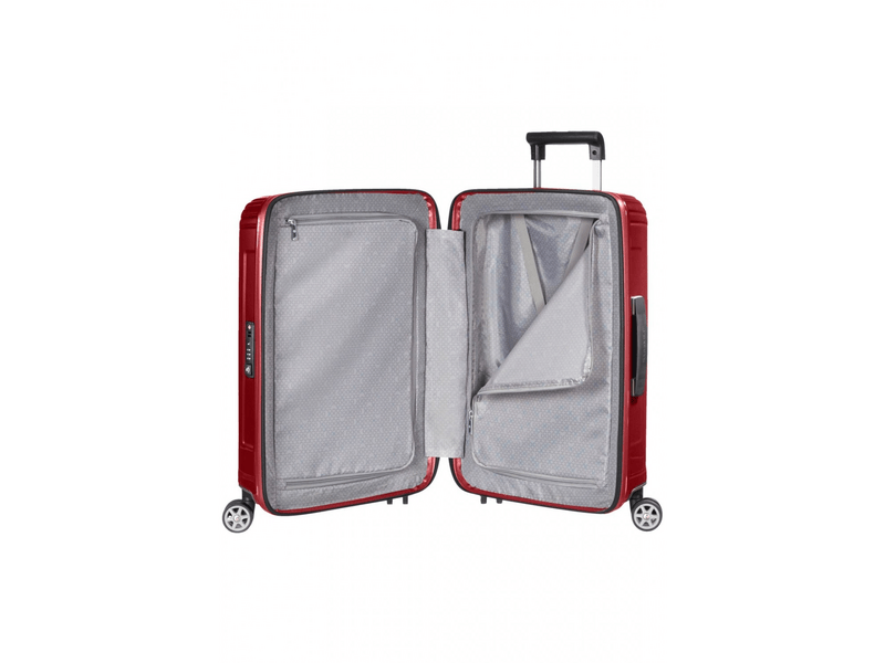 Samsonite Neopulse Spinner 69/25 Gurulós bőrönd, Piros (65753-1544)