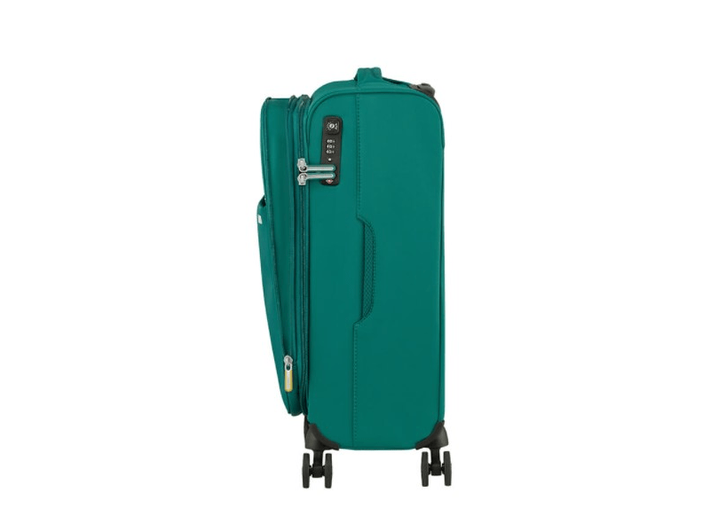 American Tourister Lite Ray Spinner 55/20 TSA EXP Bőrönd, Erdei zöld