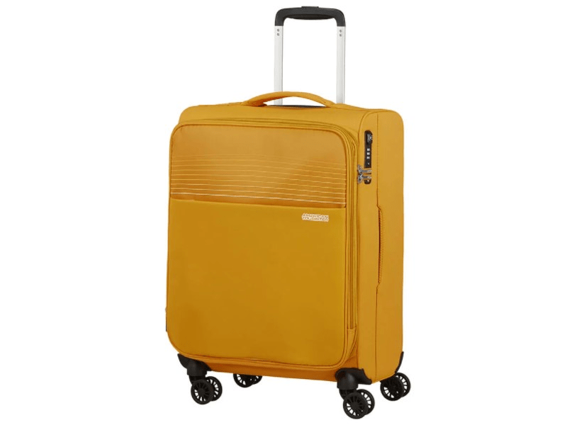 American Tourister Lite Ray Spinner 55/20 TSA EXP Bőrönd, Aranysárga