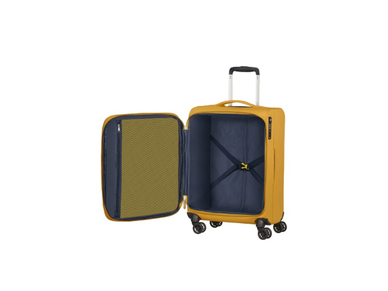 American Tourister Lite Ray Spinner 55/20 TSA EXP Bőrönd, Aranysárga