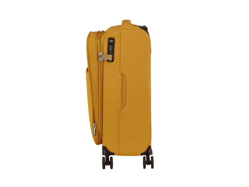 American Tourister Lite Ray Spinner 55/20 TSA EXP Bőrönd, Aranysárga