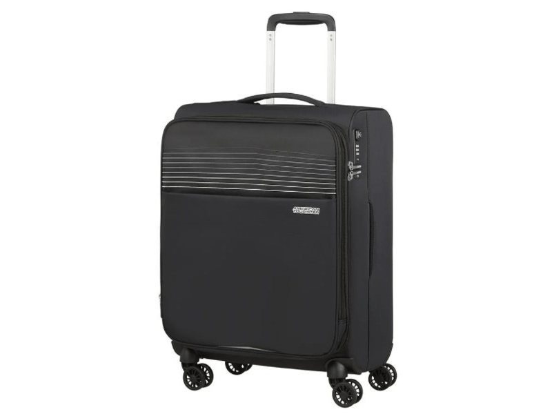 American Tourister Lite Ray Spinner 55/20 TSA EXP Kézipoggyász, Fekete
