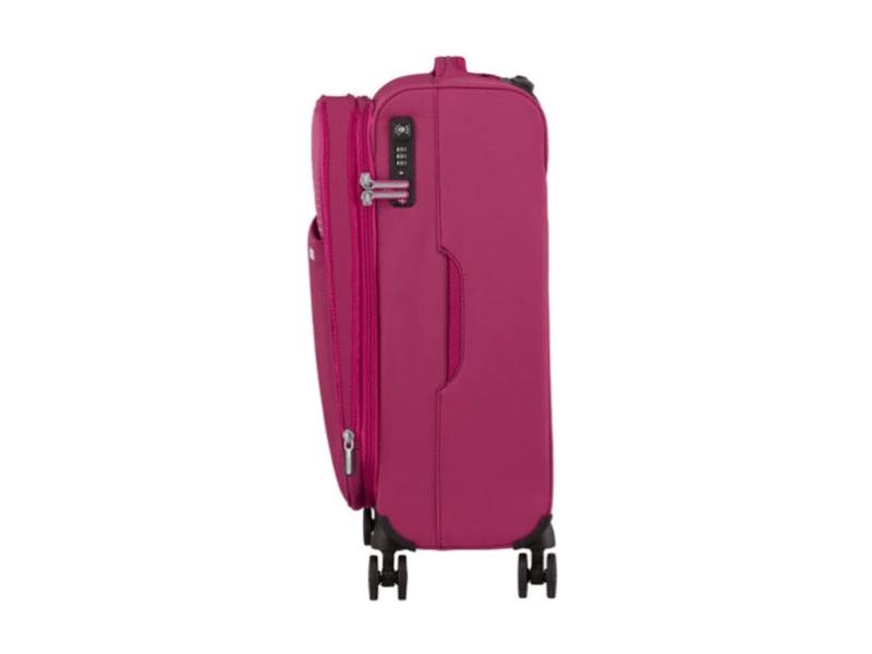 American Tourister Lite Ray Spinner 55/20 TSA EXP Bőrönd, Magenta