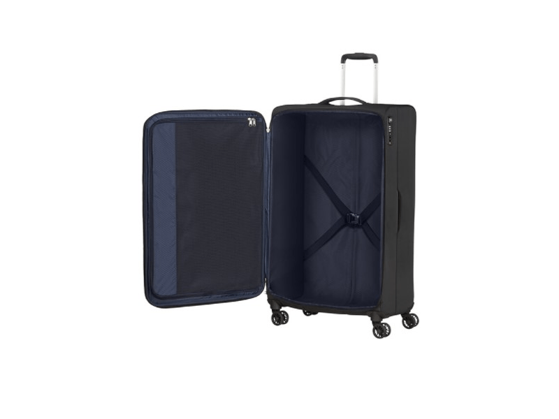 American Tourister Lite Ray Spinner 81/30 Kézipoggyász, Fekete