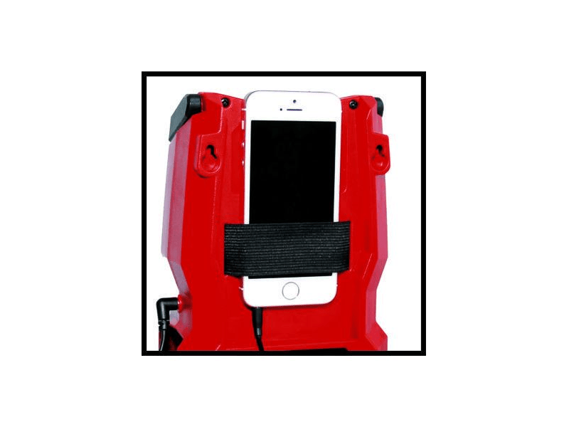 Einhell TE-CR 18 Li Solo rádió, piros (akkumulátor nem tartozék)