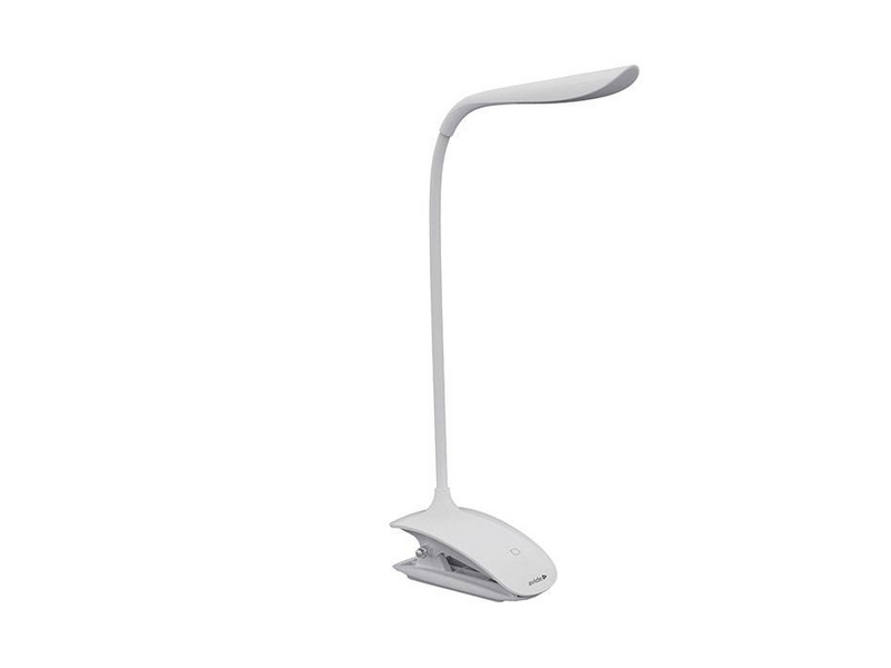 Avide ABLDL-CLIP-3W Csíptethető asztali LED lámpa, fehér