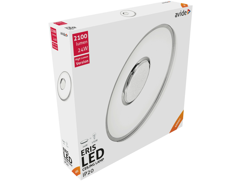 Avide ACLO38NW-24W-ERI Eris LED Mennyezeti Lámpa