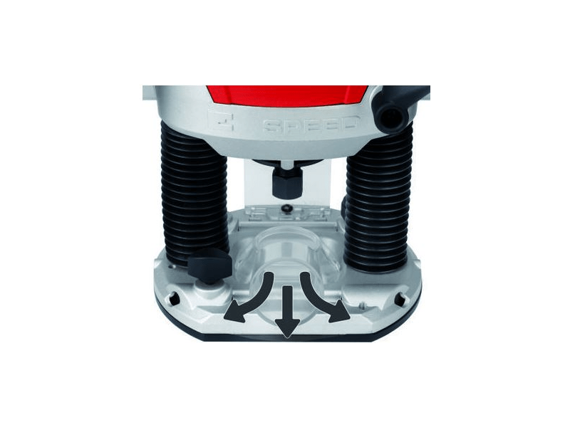 Einhell TE-RO 1255E Felsőmaró, piros