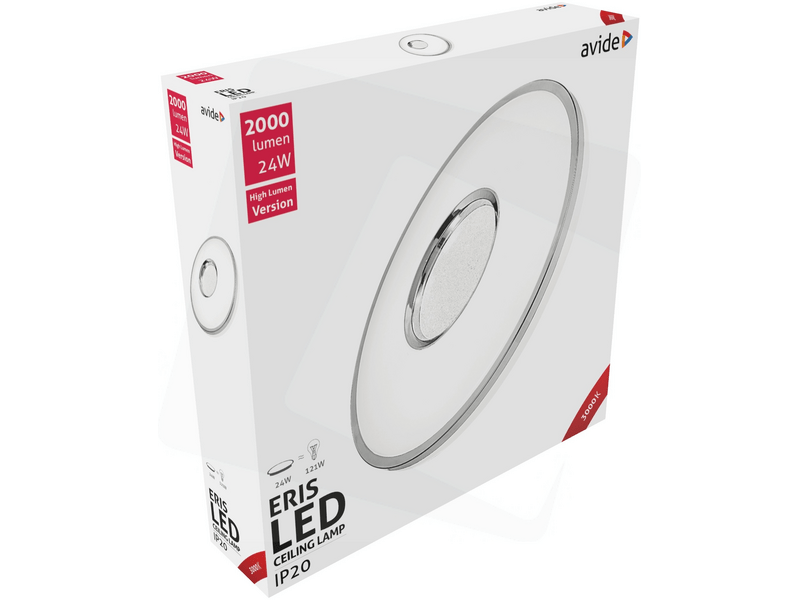 Avide ACLO38WW-24W-ERI Eris LED Mennyezeti Lámpa