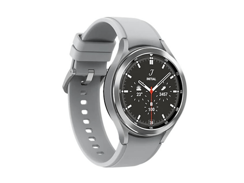 Samsung Galaxy Watch 4 Classic SM-R890NZSAEUE 46 mm Okosóra, ezüst