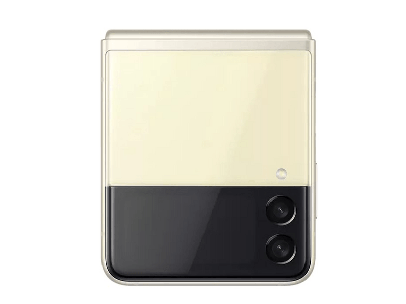 Samsung Galaxy Z Flip 3 5G 256 GB Kinyitható Okostelefon, Krém