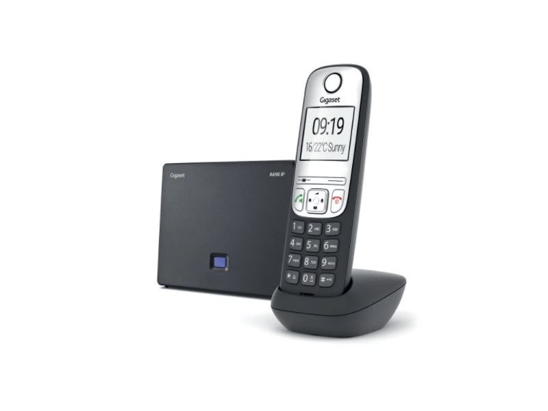 Gigaset A690 IP vezeték nélküli telefon, fekete