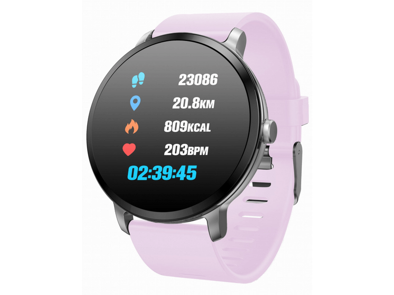 Garett Sport 24 Aktivitásmérő sportóra, rózsaszín