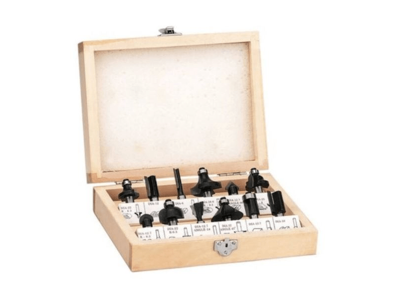 Einhell 4350199 12db-os Felsőmaró Készlet