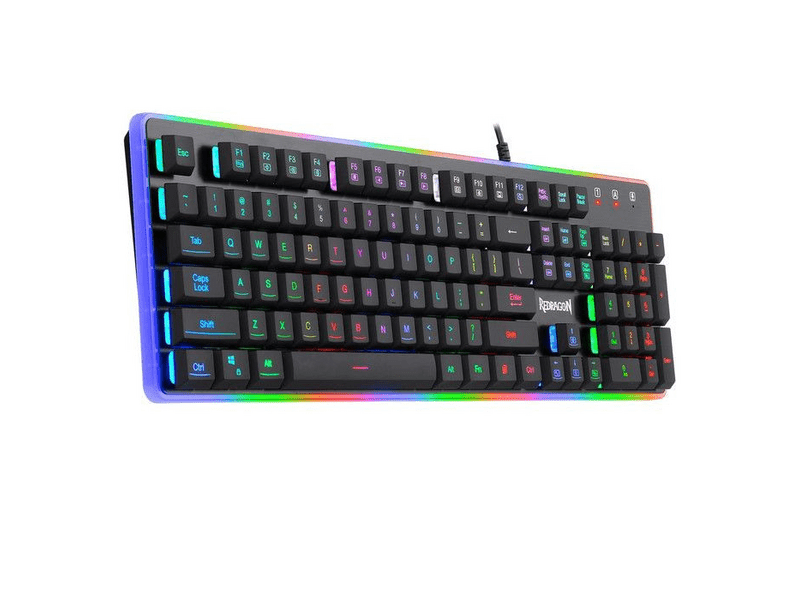Redragon Dyaus K509 RGB Billentyűzet, magyar nyelvű, fekete