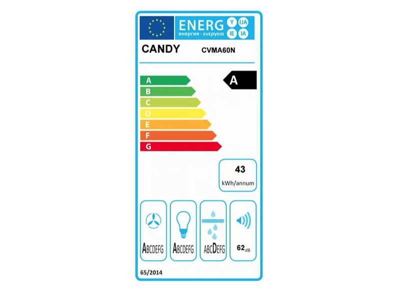 Candy CVMA 60 N Fali páraelszívó