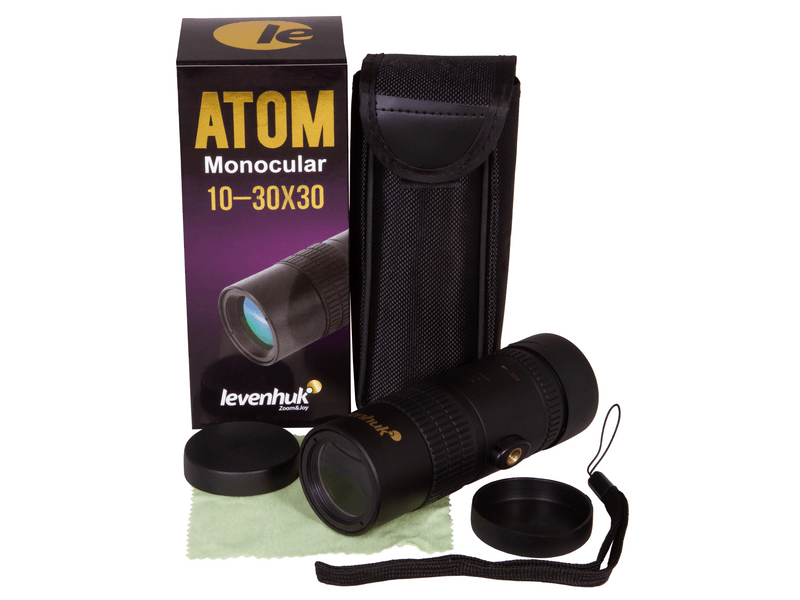 Levenhuk Atom 10–30x30 Monokuláris távcső