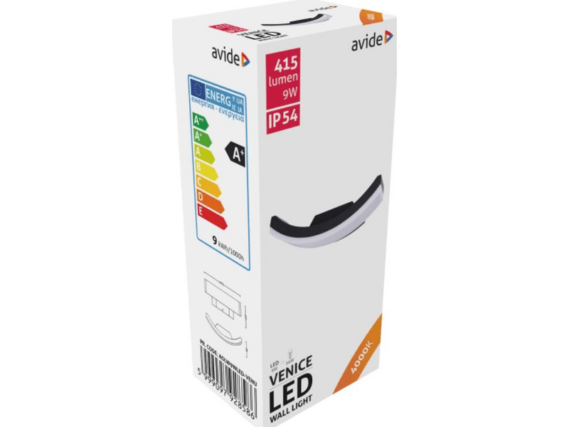 Avide AOLW9WLEDVENU Kültéri fali lámpa