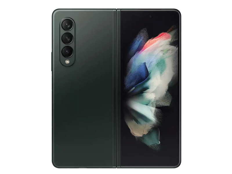 Samsung Galaxy Z Fold3 5G 512GB kihajtható okostelefon, zöld