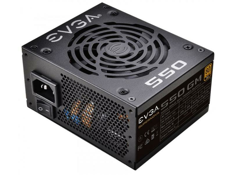 EVGA 123GM0550Y2 SuperNova 80+ Gold tápegység, 550 W