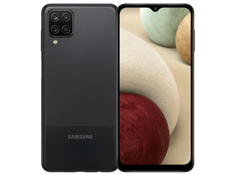 Samsung Galaxy A12 64GB 4GB RAM Dual SIM okostelefon, fekete