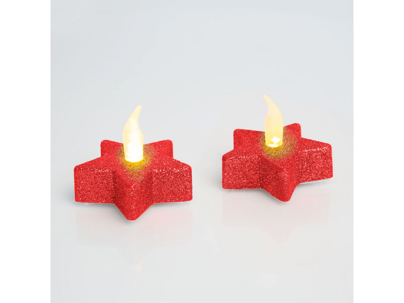 Family 55244R 2db LED-es teamécses, piros